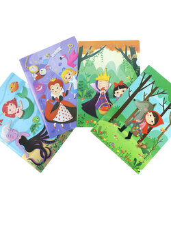 แฟ้มซอง A4 พิมพ์ลายโลกนิทานของหนูดี