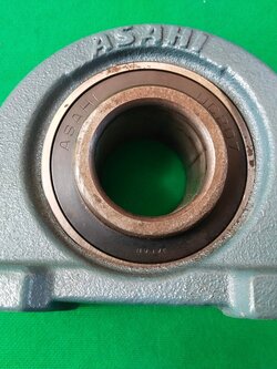 ลูกปืนตุ๊กตา ASAHI PA207 รูเพลา 35 มม.