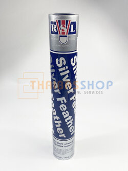 (ของแท้ 100%) ลูกแบดมินตัน ลูกขนไก่ ลูกแบด RSL Silver Speed 75 บรรจุ 12 ลูก