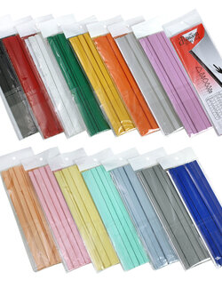 Slide Binder Bars 11.75 inch (29.7cm.) L-section Shape 10pieces