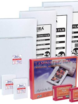 Laminating Pouches 250 micron (0.25 mm.)