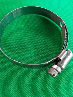 เข็มขัดรัดท่อสแตนเลส ขนาด 55-65 mm.