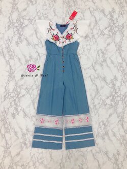 Vintage Jumpsuit จั้มสูทขายาวแสนสวย