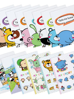 แฟ้มซอง A4 พิมพ์ลาย My Story