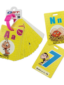 บัตรคำ Flashcards A-Z เลข 0-9 ET-301