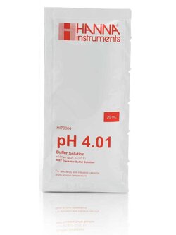 Hanna Instruments ลารละลายมาตรฐาน Standard buffer solution pH 4.01 แบบซอง 20 ml