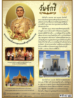 โปสเตอร์ความรู้ วันจักรี No.322