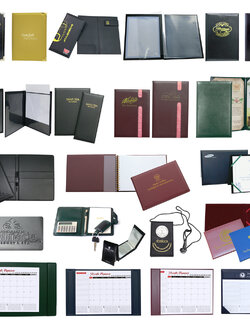 เครื่องเขียนงานเย็บหุ้มหนังเทียม Pre-Order