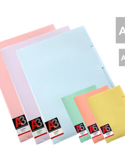 แฟ้มซอง 3 ชั้น 200 ไมครอน No.EA