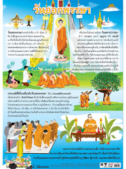 End of Buddhist Lent Day Educational Posters No.298