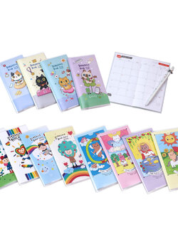 สมุดเขียน Memo 2568 Schedule Book ขนาด 9.5x17.8 ซม.