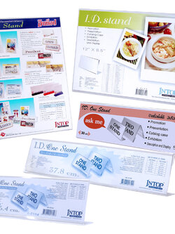 Large Clear Acrylic Sign Holders series L