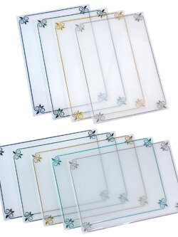 ซองประกาศนียบัตร A4 PP Card Case ลายมุมใบไม้