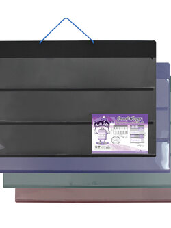 บอร์ดใส่บัตรคำ 3แถว สูง 44ซม. EB-029