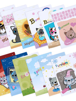 แฟ้มซอง A4 พิมพ์ลายเหมียวๆ