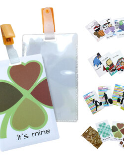 Name Badges with Plastic Clips NP-521