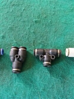 ข้อต่อลม ยี่ห้อ SMC และ PISCO ปรับลม ยี่ห้อ CDC มือสอง