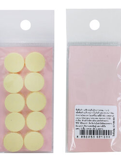 เวลโครเทป เทปตีนตุ๊กแก วงกลม ขนาด 15 มม.