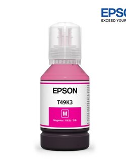 หมึก EPSON T49K3 น้ำหมึกเติมแบบขวด 140ml. สีม่วงแดง - สำหรับปริ้นเตอร์ EPSON SC-T3130X