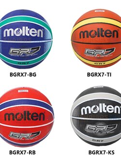 (ของแท้ 100%) บาสเกตบอล ลูกบาส Molten รุ่น BGRX7 บาสเกตบอลยางคุณภาพพิเศษ เบอร์ 7 มีมอก.