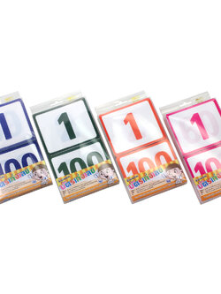 บัตรคำ Flashcards เก่งคณิตคิดไว เลข 0-100 ET-106