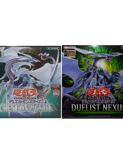 Game Card Yu-Gi-Oh! Booster Box Creation Pack 01 Duelist Nexus Yugioh Asia English OCG Konami การ์ดยูกิของแท้ ภาษาอังกฤษ