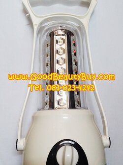 ตะเกียงไฟฟ้า ชาร์จไฟบ้านได้ LED Rechargeable Camping Lantern รุ่น 42LED