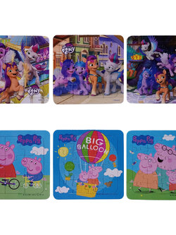 Jigsaw Puzzle Kid Set 3 Pcs ตัวต่อจิ๊กซอว์สำหรับเด็ก 1 ชุดมี 3 ภาพ สินค้าลิขสิทธิ์ Bongkoch MagicLand6