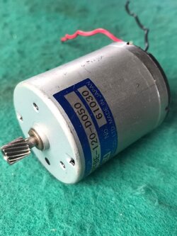 มอเตอร์ดีซี Tsukasa made in Japan 24v