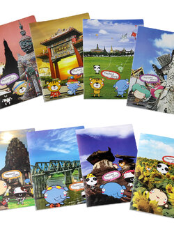 แฟ้มแคตตาล็อก A4 ปกลายไทยแลนด์สตอรี่