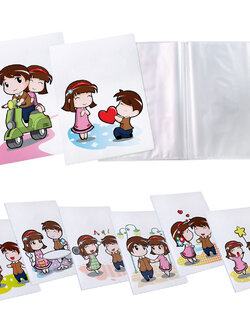 แฟ้มแคตตาล็อก A4 ปกลาย Be My Love