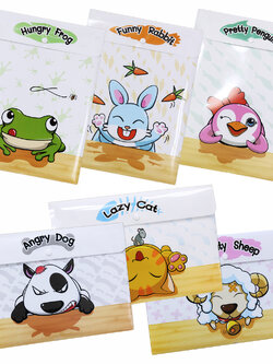 ซองกระดุม A4 ลาย Head To Toe