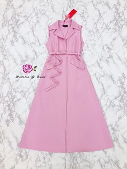 ST Dress เดรสแขนกุดตัวยาวแสนสวย