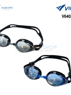 (ของแท้ 100%) VIEW แว่นตาว่ายน้ำ ซิลิโคน รุ่น V640ASA เลนส์ช่วยป้องกันรังสี UV