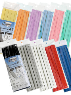 สันรูดพลาสติก A5 ยาว 21 ซม.