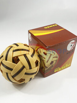 (ของแท้ 100%) ตะกร้อ Marathon รุ่น แรมโบ้ 3 ตะกร้อรุ่นออกกำลังกายทั่วไป เซปัก/ลอดห่วง