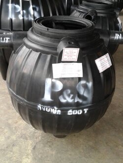 ถังบำบัดน้ำเสีย ขนาด 600 ลิตร P&S พร้อมอุปกรณ์ครบชุด ส่งฟรี กทม.ปริมลฑล ส่งตามเส้นทาง อ.เมืองระยอง,จ.เพชรบุรี,จ.สุพรรณบุรี ,สระบุรี ราชบุรี จังหวัดใกล้เคียงสอบถามเส้นทางเพิ่ม