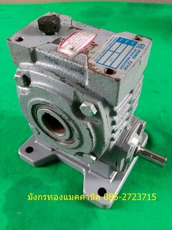 เกียร์ทด GONG TZYH อัตราทด 1 ต่อ 10 เพลาเข้า 12 มม. ออก 25 มม.