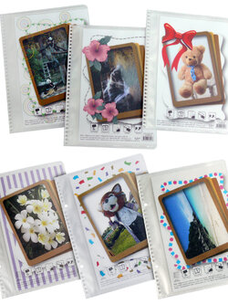 อัลบั้มรูป 4x6นิ้ว ปกใส สลิมอัลบั้ม