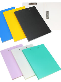 แฟ้มหนีบ A4 พีพีโฟม ติดคลิป2ด้าน