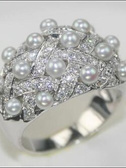 แหวนไข่มุกแท้