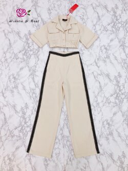 LBT Set เซ็ทเสื้อกับกางเกงขายาวสุดเก๋