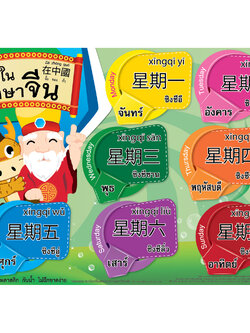 โปสเตอร์ความรู้ วันในภาษาจีน EP-284