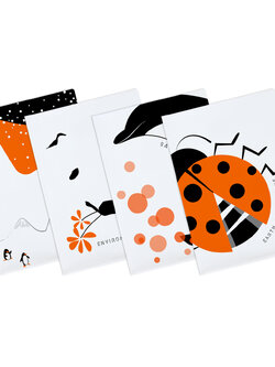 แฟ้มซอง A4 พิมพ์ลายรณรงค์เพื่อหยุดโลกร้อน