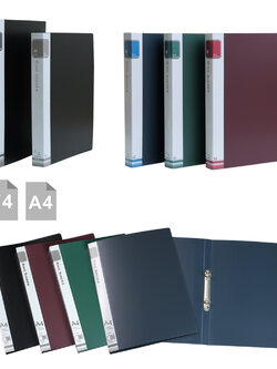 แฟ้มห่วง 800 ไมครอน สีเข้ม