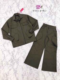 Landmee Set เซ็ทแจ็คเก็ตกับกางเกงสุดเท่