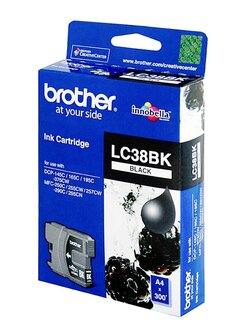 ตลับหมึกอิงค์เจ็ท BROTHER LC-38BK - สีดำ