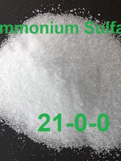 Ammonium Sulfate (NH4)2.SO4 แอมโมเนียมซัลเฟต 21-0-0 แบบเกล็ดใส เกรดอุตสาหกรรม บรรจุ 1 กิโลกรัม(R)