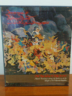 จิตรกรรมฝาพนังเรื่องรามเกียรติ์รอบพระระเบียงวัดพระศรีรัตนศาสดาราม