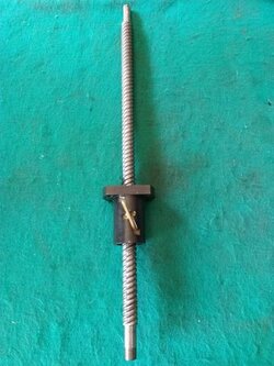 บอลสกรู MSS แกนโต 15 มิล พิท 5 มิล